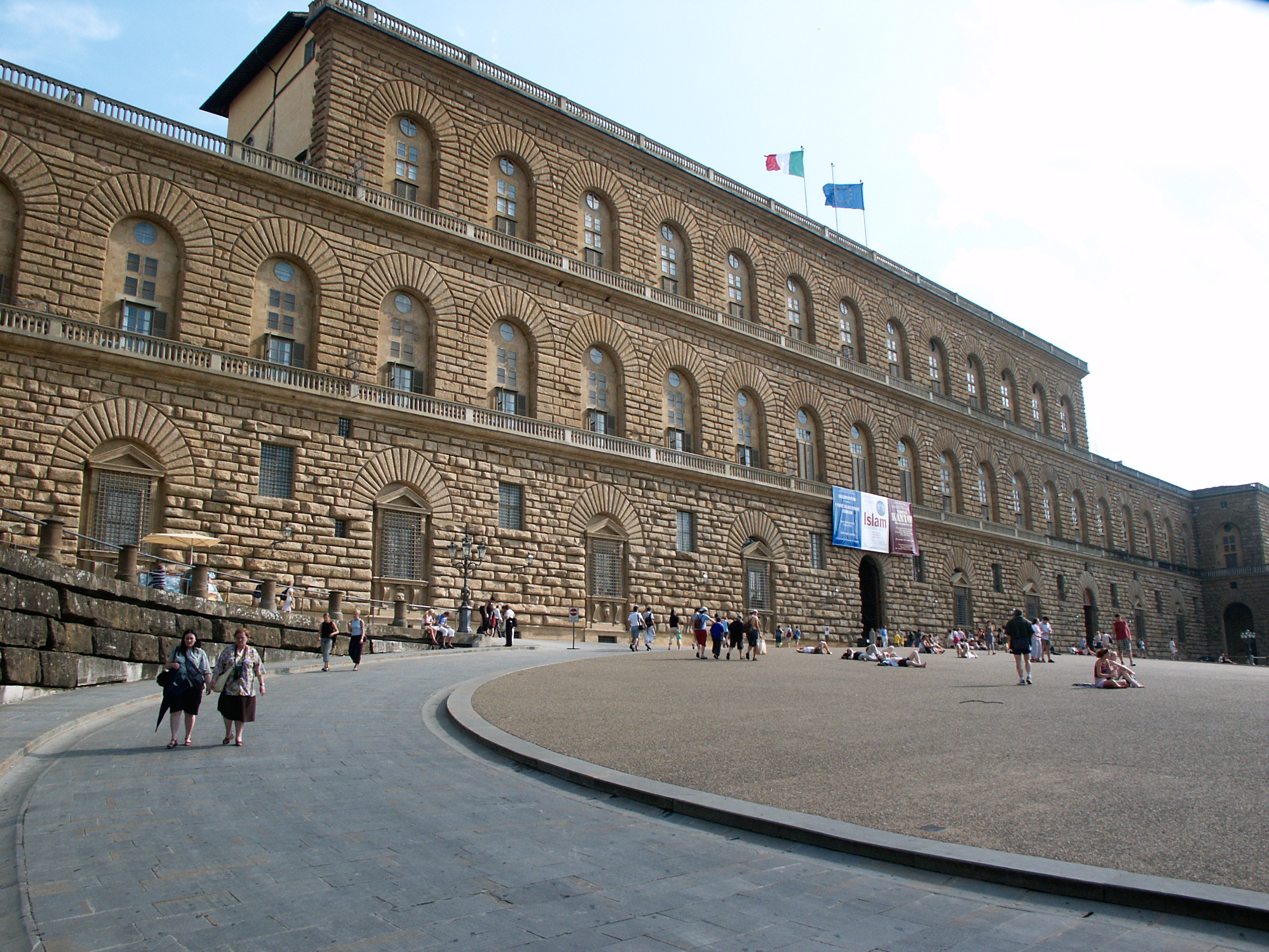 la Galleria Palatina a Firenze