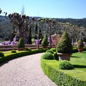 Giardini e abbazie della campagna senese