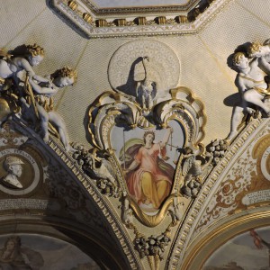 la Galleria Palatina a Firenze
