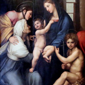 la Galleria Palatina a Firenze