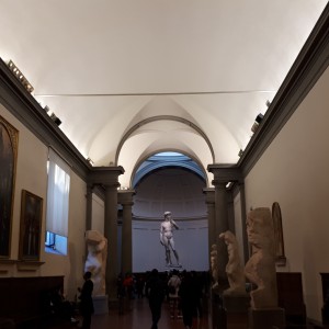 La Galleria dell'Accademia a Firenze