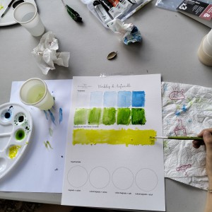 Acquerelliamo!  Watercolor workshops 