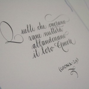 La 'Bella Scrittura': corso di calligrafia